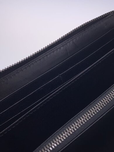 商品画像：長財布/レザー/BLK/無地/メンズ 6
