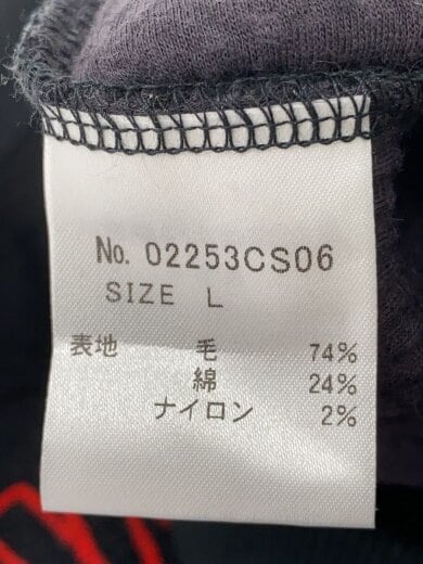 商品画像：CHILLIN WEEKEND刺繍/ニット・セーター(厚手)/L/ウール/BLK/02253CS06 4