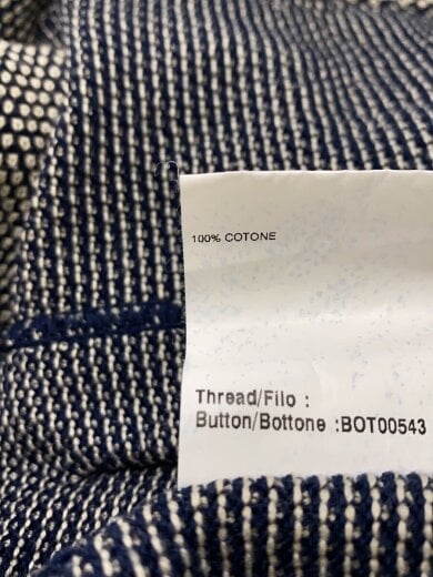 商品画像：テーラードジャケット/XS/コットン/NVY/ドット/EG52003 4