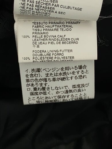 商品画像：レザージャケット・ブルゾン/40/牛革/BLK/無地/S75AM0307 5