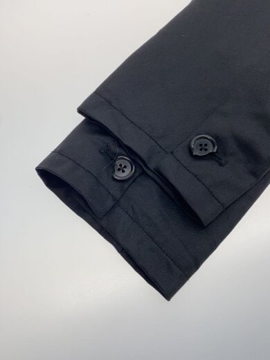 商品画像：ジップアップギャバジンブルゾン/ジャケット/44/ウール/BLK/MESS-BL0402 6