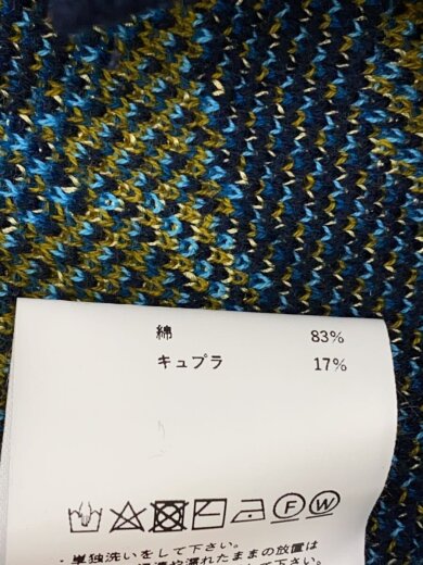 商品画像：カーディガン(薄手)/1/コットン/NVY/総柄/11221361316 4