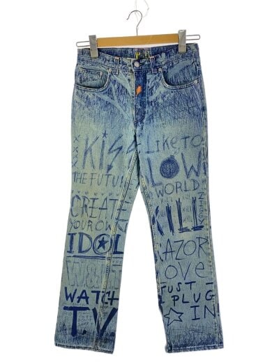 商品画像：graffiti denim/ストレートパンツ/30/デニム/BLU/357-74524 1