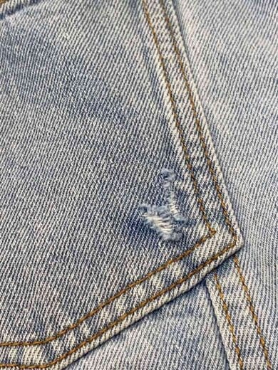 商品画像：Light Blue Check Lined Denim Jacket/46/デニム/IDG/H526Y50X06 7