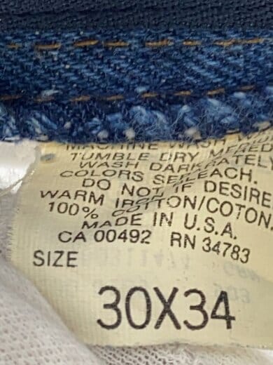 商品画像：80s～90s/ボトム/30/コットン/IDG/無地/200-0189 5