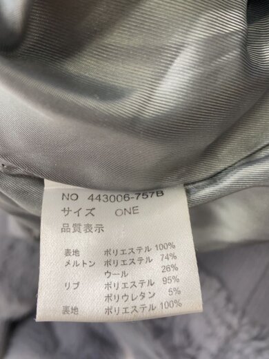 商品画像：ツースターフェイクファー/ジャケット/one/ポリエステル/BLU/443006-757B 4