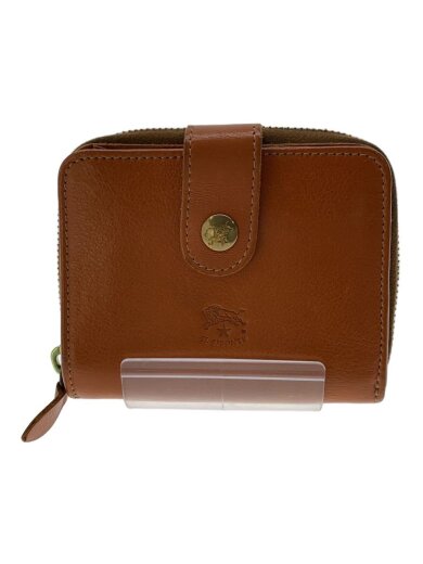 商品画像：2つ折り財布/レザー/BRW/レディース 1