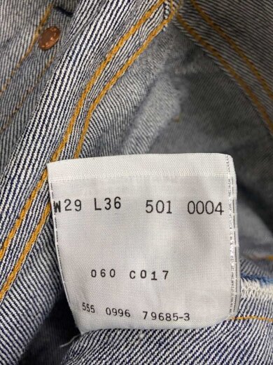 商品画像：501XX/90s/555/バレンシア/真紺/ストレートパンツ/29/デニム/IDG/501-0004// 5