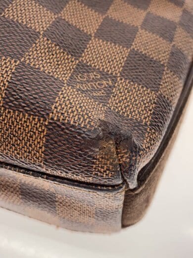 商品画像：トロター・ボブール_ダミエ・エベヌ/PVC/BRW 7