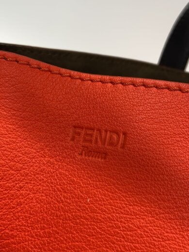 商品画像：オールインショッピングトートバッグ/トートバッグ/レザー/RED/無地// 5
