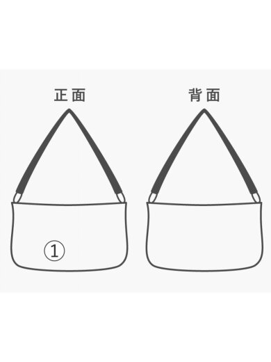 商品画像：ショルダーバッグ/キャンバス/IVO 8