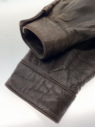 商品画像：レザージャケット・ブルゾン/L/羊革/BRW 5