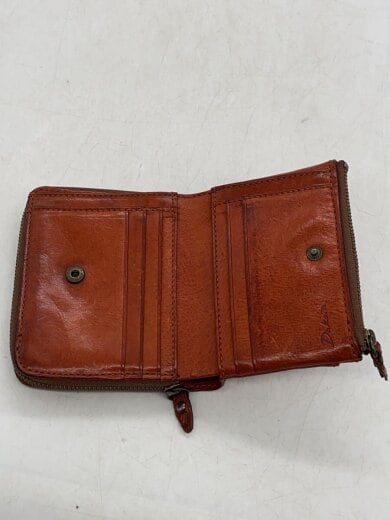 商品画像：2つ折り財布/レザー/BRW/レディース 4