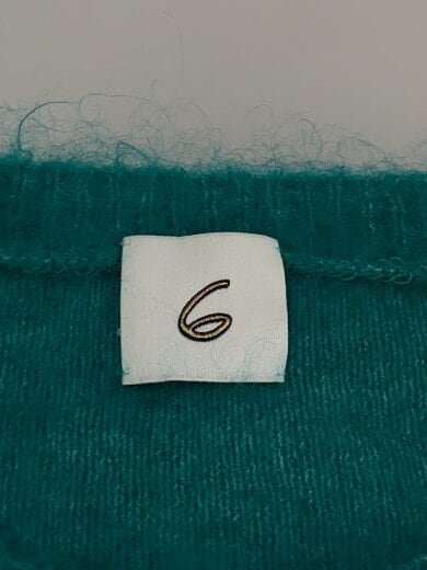 商品画像：カーディガン(薄手)/FREE/モヘア/GRN/無地/8628-199-0087 3