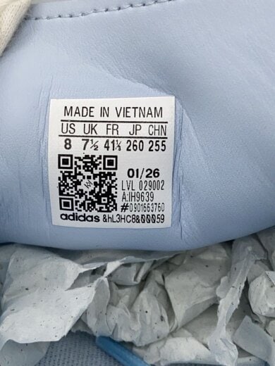 商品画像：ローカットスニーカー/26cm/BLU/IH9639GAZELLE INDOOR 5