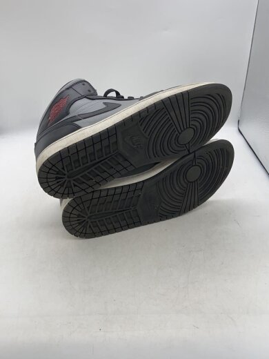商品画像：ハイカットスニーカー/28cm/BLK/レザー/554724-096// 4