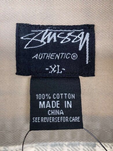 商品画像：リップストップ/長袖シャツ/XL/コットン/BEG/チェック// 3