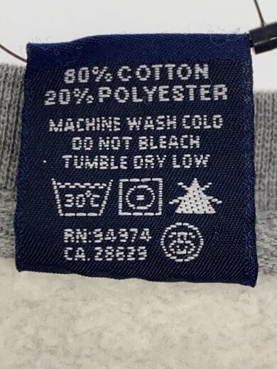 商品画像：紺タグ/USA製/レインボーロゴ/スウェット/XL/コットン/GRY/プリント// 4
