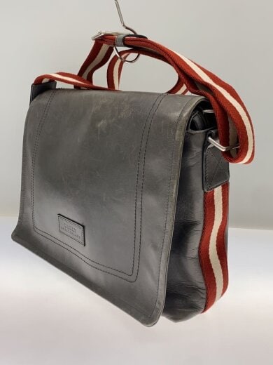 商品画像：TEPOLT/メッセンジャーバッグ/ショルダーバッグ/レザー/GRY// 2