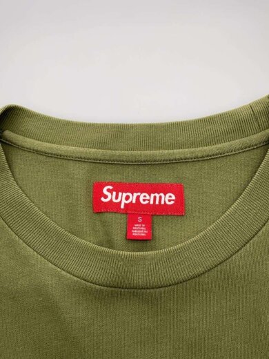 商品画像：Small Box L/S Tee/長袖Tシャツ/S/コットン/KHK// 3