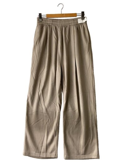 商品画像：DECADENT SWEAT JERSEY 1TUCK EASY PANT/ボトム/L/コットン/BEG// 1