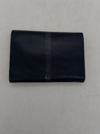 商品画像：3つ折り財布/レザー/BLK/メンズ// 2