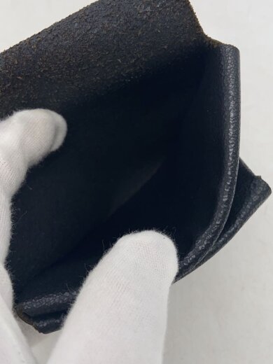 商品画像：3つ折り財布/レザー/BLK/メンズ// 7