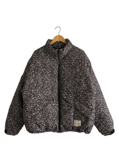 商品画像：23AW/T/W Jacquard Down Jacket/ダウンジャケット/L/ウール/マルチカラー/総柄// 1