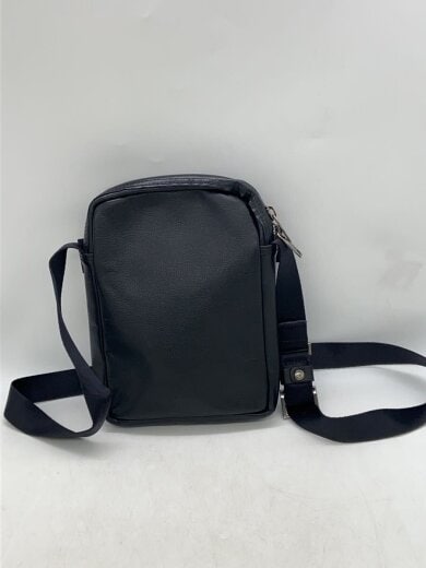 商品画像：ショルダーバッグ/レザー/BLK/無地/033-05064 2
