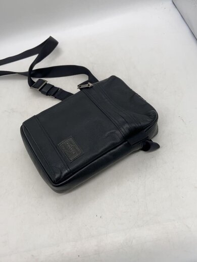 商品画像：ショルダーバッグ/レザー/BLK/無地/033-05064 5