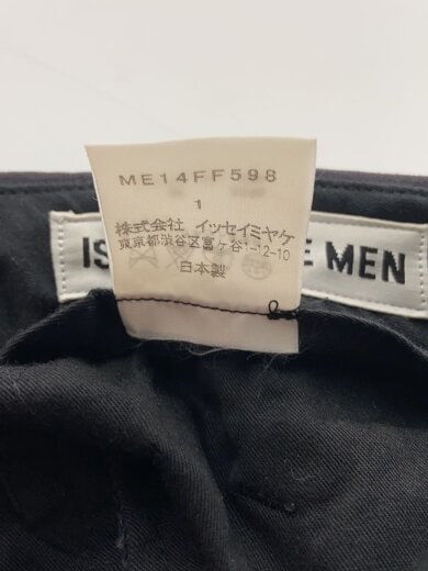 商品画像：スラックスパンツ/1/コットン/BLK/無地/ME14FF598 5
