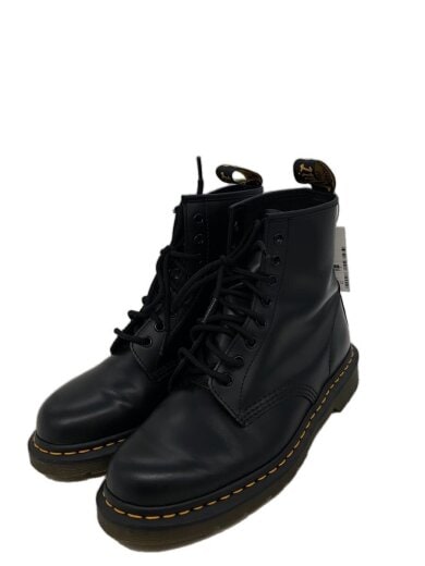 商品画像：レースアップブーツ/UK8/BLK/レザー/EC005 1