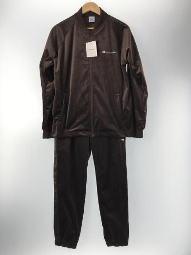 画像：Championベロアジャージ/セットアップ/L/ポリエステル/BRW/汚れ有/C3-N6091