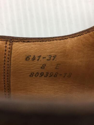 画像：J.M.WESTON641/GOLF/UK8/BRW/レザー/641-315