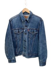 70S/4th/ボタン裏刻印52/背面ワッペン跡有/Gジャン/デニム/BLU/70505-0217