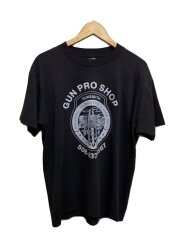 90s/USA製/GUN PRO SHOP/アドバタイジング/Tシャツ/L/コットン/BLK