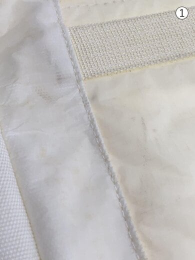 商品画像：×B印YOSHIDA×BAMMBOOSHOOTS/トリプルコラボ/トートバッグ/--/WHT/無地 7