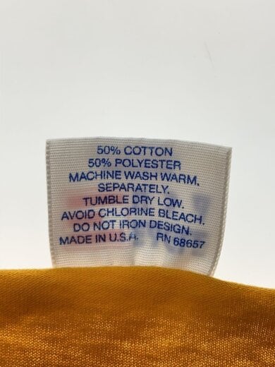 商品画像：80s/ADAMS DRUGS/ヘンリーネック/EAGLE USA/Tシャツ/M/コットン/YLW/無地 4