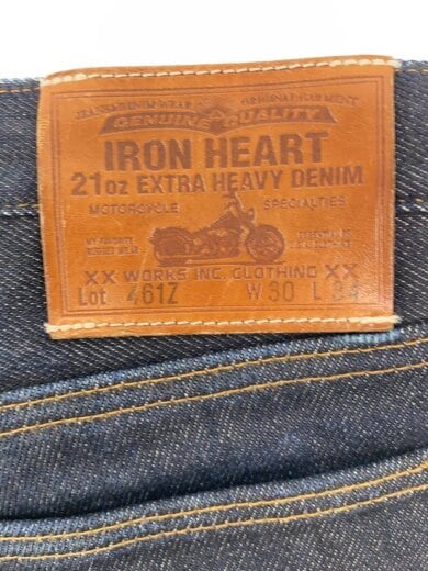 商品画像：21oz EXTRA HEAVY DENIM/濃紺/30/デニム/IDG/無地/461Z 4