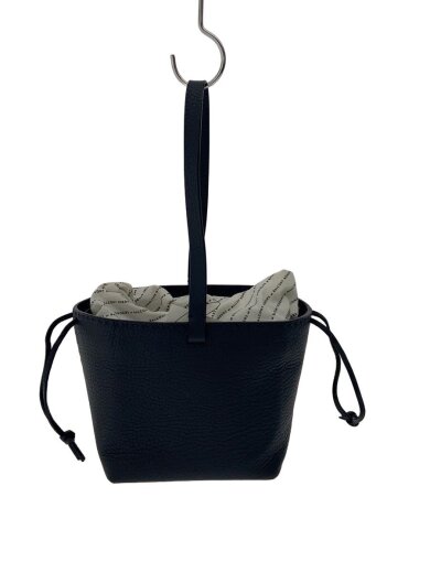 商品画像：BORDERS AT BALCONY/バケツ型バッグ/レザー/NVY 1