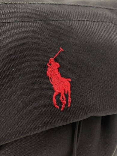 商品画像：ロゴ刺繍/リュック/ポリエステル/BLK/j746-1018 5