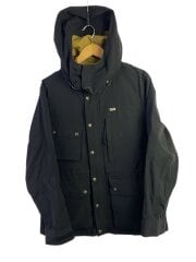 マウンテンパーカ/インナーダウン付/L/コットン/BLK