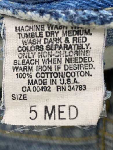 商品画像：ボトム/25/デニム/IDG/無地/302-8743 6