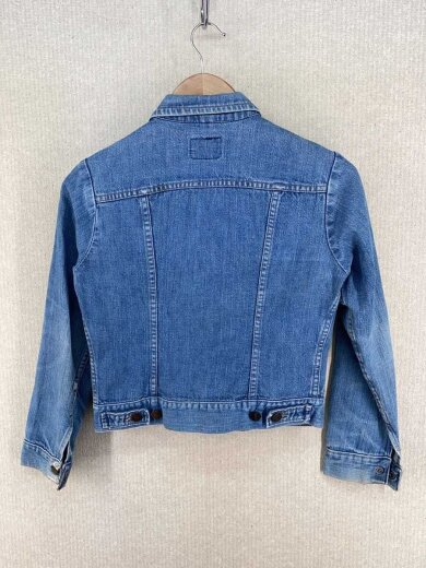 商品画像：80s/USA製/黒タグ/Gジャン/--/デニム/IDG/無地 2