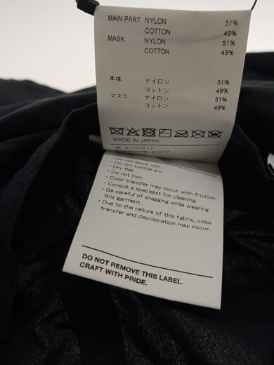 商品画像：キャップ/--/ナイロン/BLK/無地/メンズ/212HCDT-HT13 6