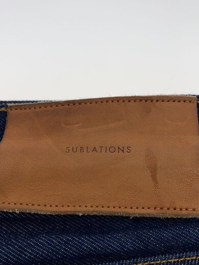 商品画像：2TUCK WIDE DENIM PANTS/1/デニム/IDG/無地/S001401 4