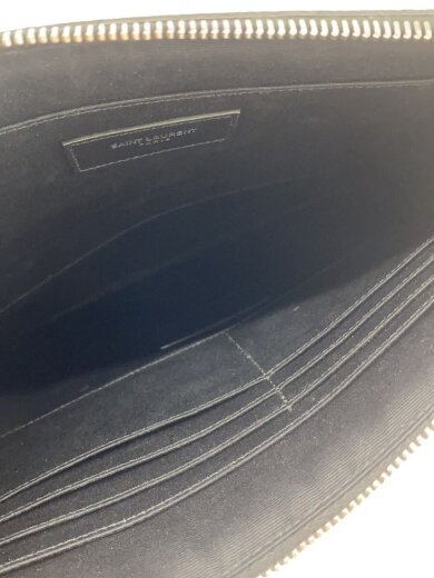 商品画像：クラッチバッグ/レザー/BLK/無地/ALM686510-0622 6