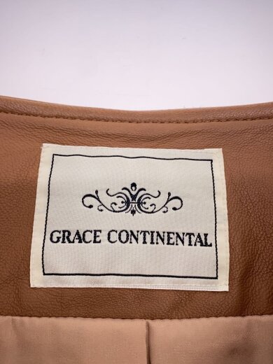 商品画像：レザージャケット・ブルゾン/36/羊革/BRW/無地/040301-01 3