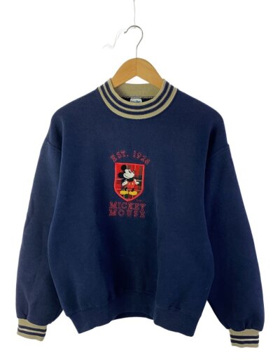 商品画像：90s/USA製/×Disney/MICKEY/スウェット/M/ポリエステル/NVY 1