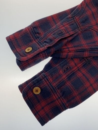 商品画像：BUBO SPORT TOGS/長袖シャツ/--/コットン/RED/チェック 4